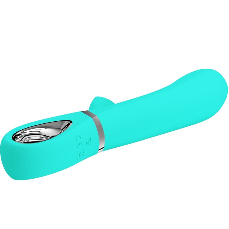 PRETTY LOVE - VIBRADOR MULTIFUNCIONAL G-SPOT THOMAS AQUA GREEN