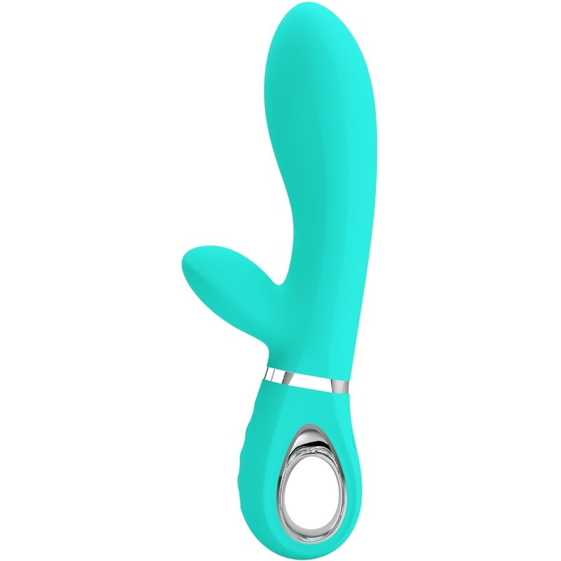 PRETTY LOVE - VIBRADOR MULTIFUNCIONAL G-SPOT THOMAS AQUA GREEN
