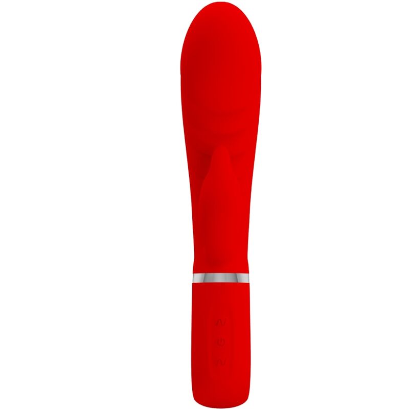 PRETTY LOVE - VIBRADOR MULTIFUNCIONAL PRESCOTT VERMELHO PARA PONTO G