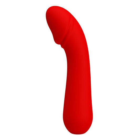 PRETTY LOVE - VIBRADOR RECARREGÁVEL CETUS VERMELHO