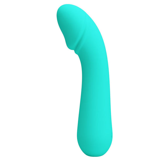 PRETTY LOVE - VIBRADOR RECARREGÁVEL CETUS AQUA GREEN