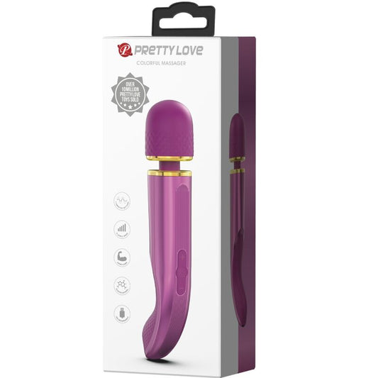 PRETTY LOVE - MASSAGEADOR ROXO COM 7 MODOS DE VIBRAÇÃO