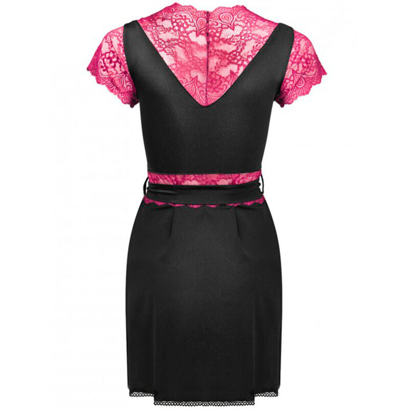 LIVCO CORSETTI FASHION - KUMIKO LC 90428 BATA + CALCINHA NEGRO S/M