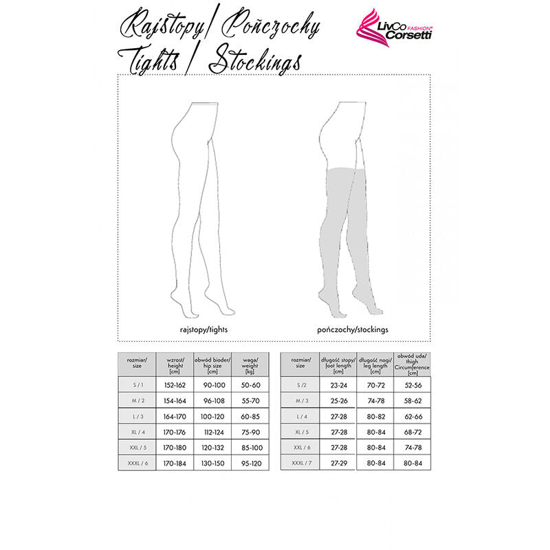 LIVCO CORSETTI FASHION - LAMEAN LC XG044 PRETO TAMANHO ÚNICO