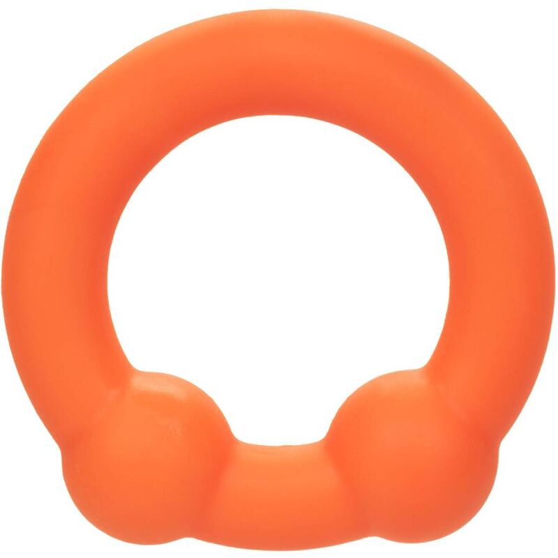 CALEXOTICS - ANEL ALFA LARANJA DUPLO BOLA