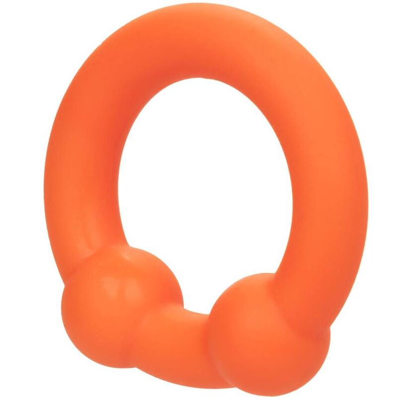 CALEXOTICS - ANEL ALFA LARANJA DUPLO BOLA