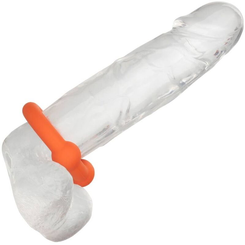 CALEXOTICS - ANEL ALFA LARANJA DUPLO BOLA
