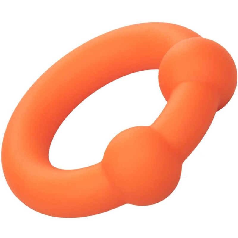 CALEXOTICS - ANEL ALFA LARANJA DUPLO BOLA