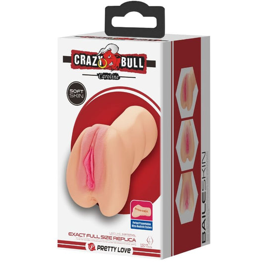 CRAZY BULL - MASTUBADOR NO FORMATO DA VAGINA DA CAROLINE