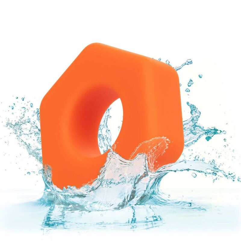 CALEXOTICS - ANEL DE EXTENSÃO ALFA LARANJA SEXÁGONO