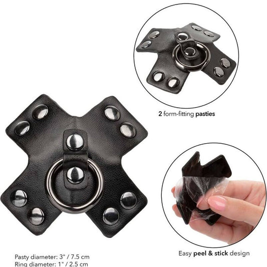 CALEXOTICS - ANEL DE O-RING PRETO EUPHORIA