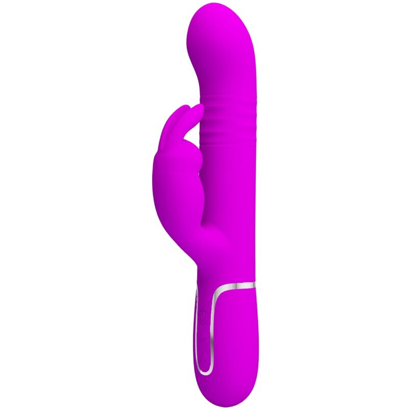PRETTY LOVE - VIBRADOR COALE RABBIT COM CONTAS ROXAS
