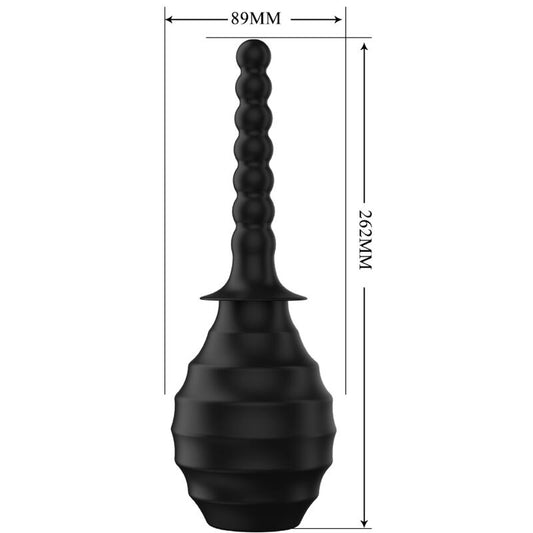 MR PLAY - VIBRADOR DE CONTROLE REMOTO PODEROSO PLUG ANAL PRETO