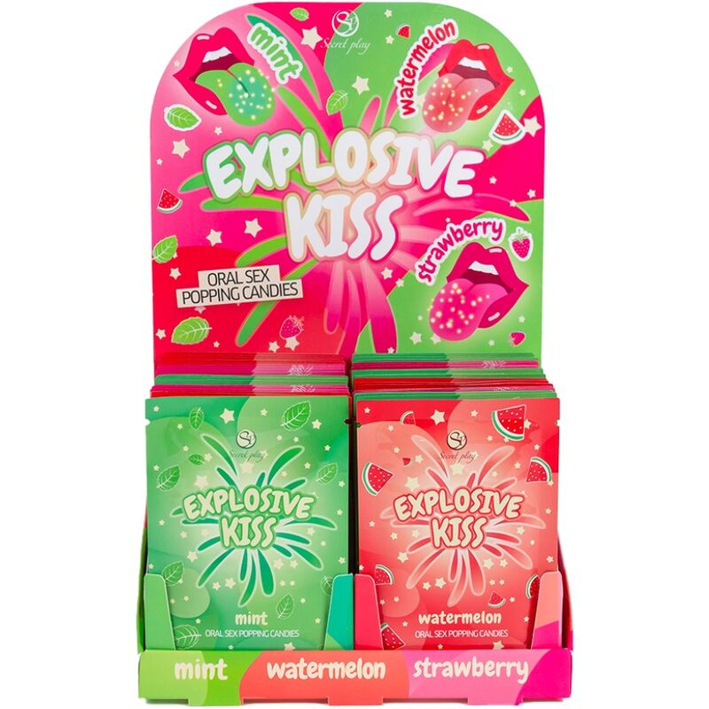SECRET PLAY - EXPOSITOR DE DOCES EXPLOSIVOS (48 UNIDADES)