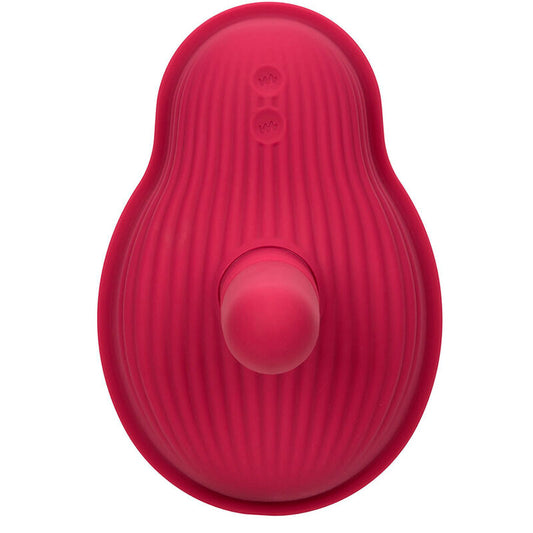 CALEXOTICS - CONTROLE REMOTO RIDER MASSAGER DUAL MOTOR VERMELHO
