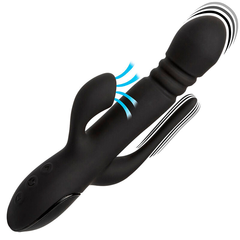 CALEXOTICS - VIBRADOR TRIPLO EUPHORIA BLACK