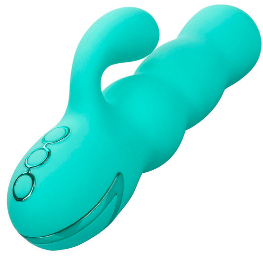 CALEXOTICS - VIBRADOR DEL MAR DIVA RABBIR AQUA GREEN DA CALIFORNIA DREAMING
