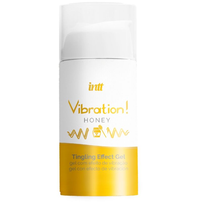 INTT - LIQUID VIBRATOR GEL WITH HONEY POWERFUL INTIMATE STIMULATOR 15 ML