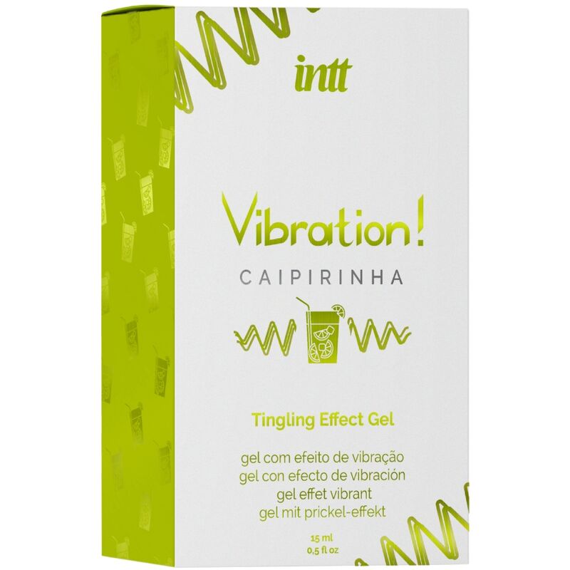 INTT - CAIPIRINHA LIQUID VIBRATOR GEL POWERFUL INTIMATE STIMULATOR 15 ML