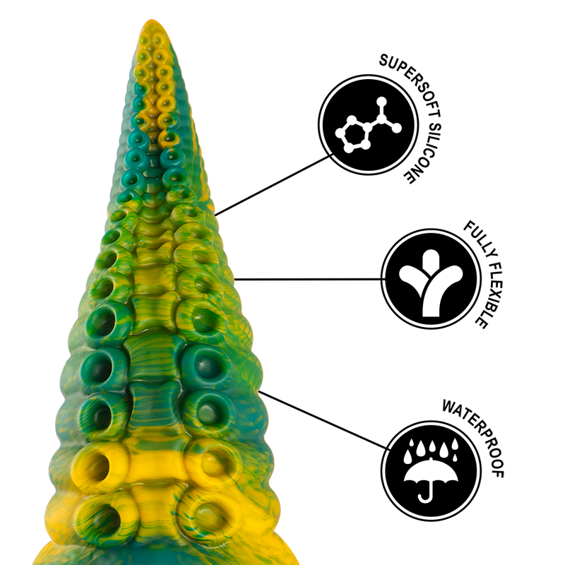EPIC - CETUS LARGE GREEN TENTACLE DILDO