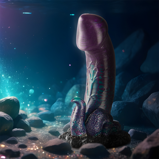 ÉPICO - BASIL DUPLO PRAZER ESCAMOSO PEQUENO DILDO