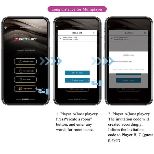 PRETTY LOVE - VIBRADOR RECARREGÁVEL ETHAN ROXO