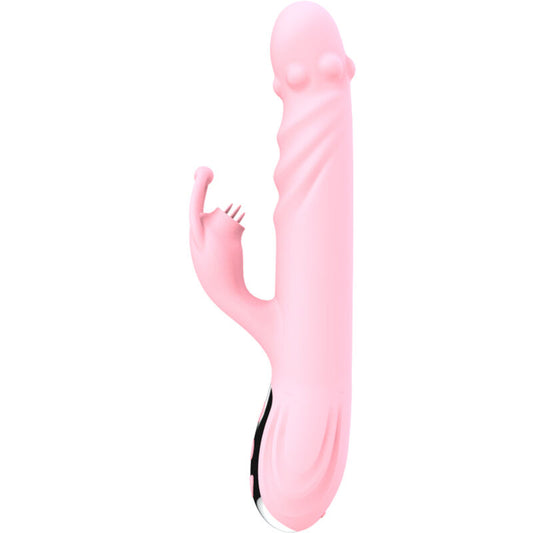 ARMONY - VIBRADOR DE LÍNGUA COMPLETA COM EFEITO DE CALOR ROSA ESTIMULANTE DA LÍNGUA