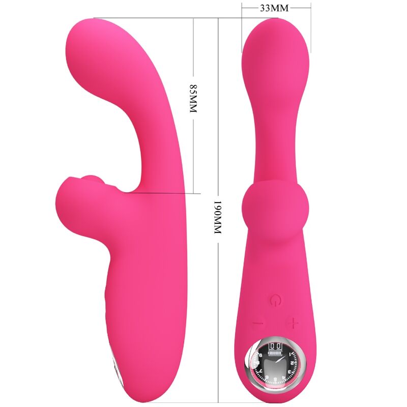 PRETTY LOVE - VIBRADOR ESTIMULADOR ROSA SKYLAR