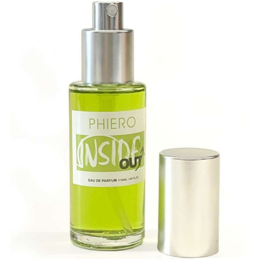 500 COSMÉTICOS - PERFUME DE FEROMÔNIO PHIERO INSIDE OUT PARA HOMENS