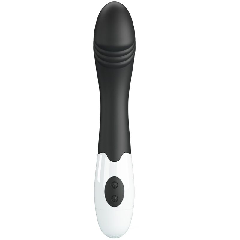 PRETTY LOVE - VIBRADOR ELEMENTAL PONTO G 30 MODOS PRETO