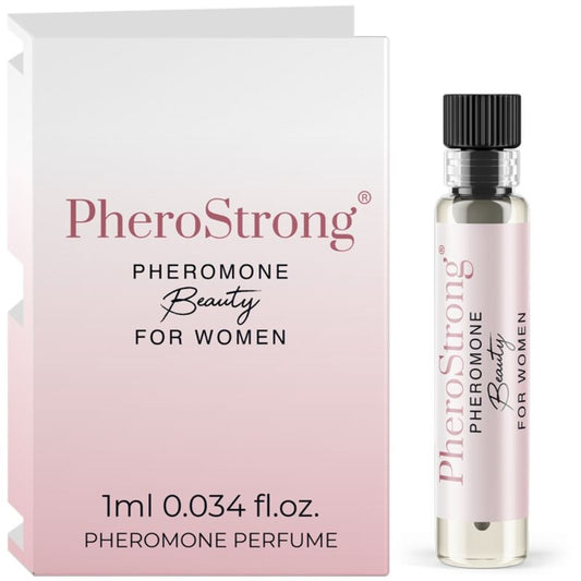 PHEROSTRONG - PERFUME DE BELEZA COM FEROMÔNIO PARA MULHERES 1 ML