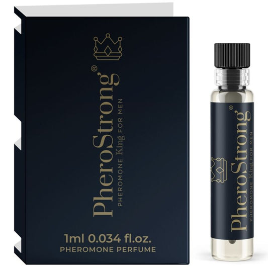 PHEROSTRONG - PERFUME DE FEROMÔNIO KING PARA HOMENS 1 ML