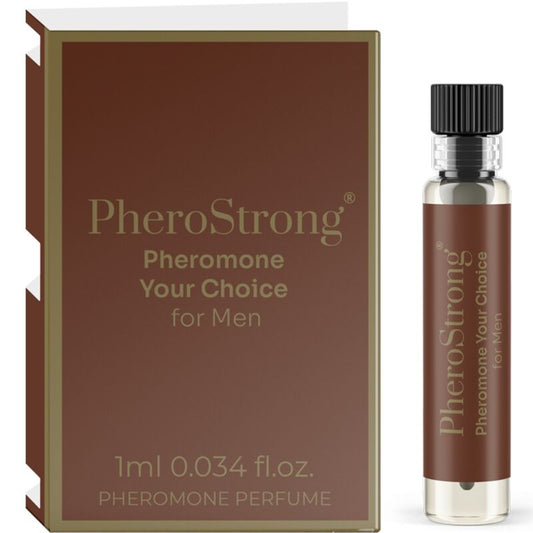 PHEROSTRONG - PERFUME DE FEROMÔNIO DA SUA ESCOLHA PARA HOMENS 1 ML