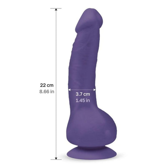 G-VIBE - GREAL 2 VIBRADOR REALÍSTICO ROXO