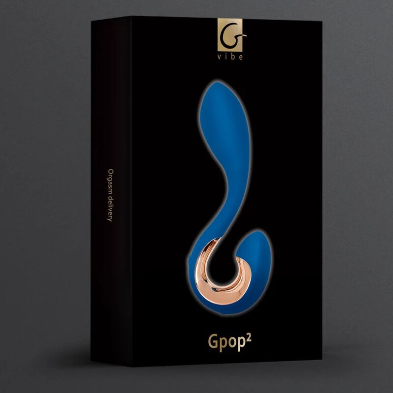 G-VIBE - GPOP 2 G E P DOT VIBRADOR AZUL ÍNDIGO