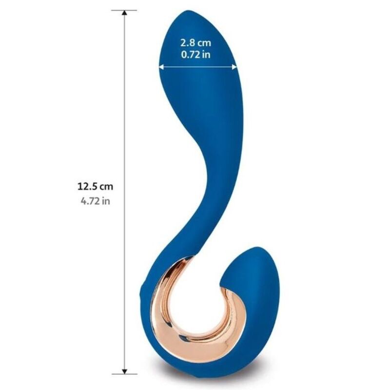 G-VIBE - GPOP 2 G E P DOT VIBRADOR AZUL ÍNDIGO