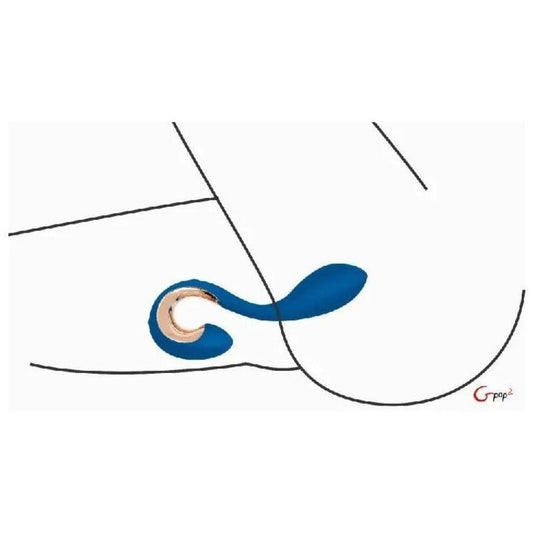 G-VIBE - GPOP 2 G E P DOT VIBRADOR AZUL ÍNDIGO