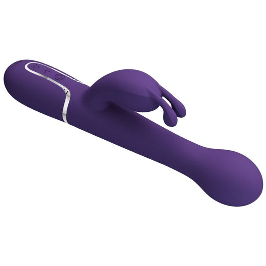 PRETTY LOVE - DEJON 3 EM 1 MULTIFUNCIONAL RABBIT VIBRADOR ROXO