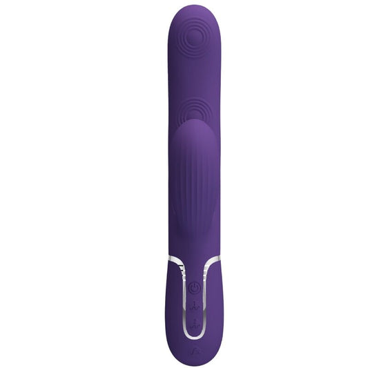 PRETTY LOVE - PERLITA 3 EM 1 MULTIFUNCIONAL VIBRADOR PONTO G ROXO