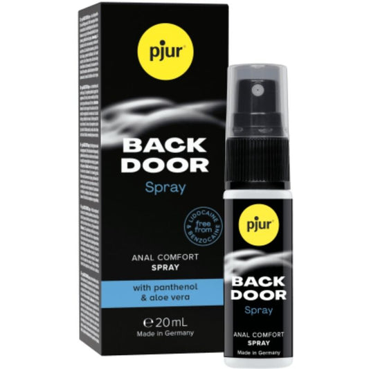 PJUR - CONJUNTO DE SPRAY E LUBRIFICANTE ANAL BACK DOOR