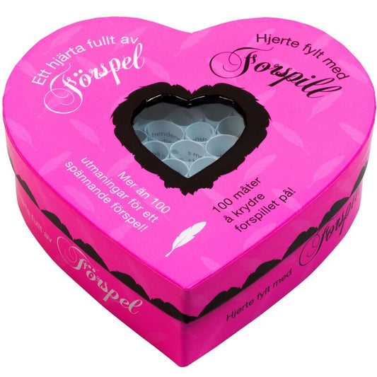 TEASE & PLEASE - CORAÇÃO CHEIO DE JOGO ESTRANGEIRO