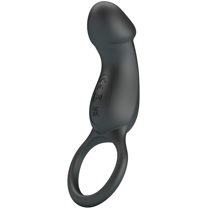 PRETTY LOVE - ANEL VIBRANTE TRAE COM ESTIMULADOR PRETO