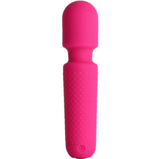 ARMONY - SEU MASSAGEADOR MÁGICO E VIBRADOR RECARREGÁVEL 10 VIBRAÇÕES VARINHA PONTOS ROSA