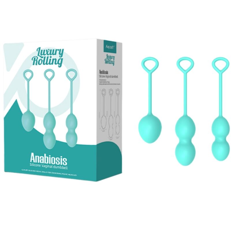 ARMONY - ANABIOSIS HALTERE VAGINAL 3 NÍVEIS VERDE