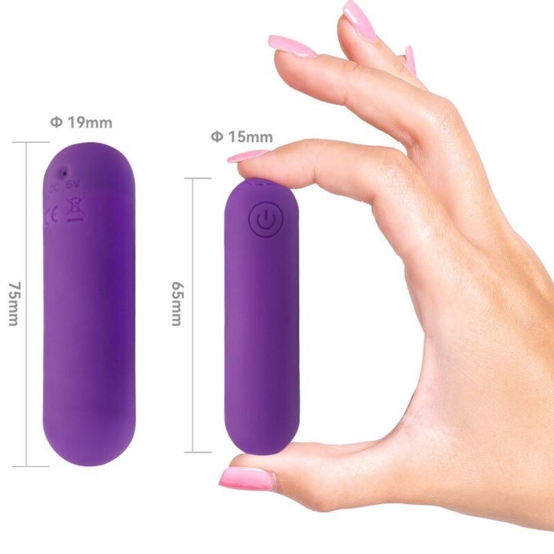 ARMONY - SPLASH HAHA VIBRADOR DE SILICONE 10 VIBRAÇÕES 75 X 19 CM ROXO