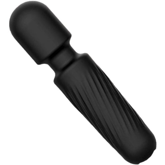 ARMONY - SEU MASSAGEADOR MÁGICO E VIBRADOR RECARREGÁVEL 10 VIBRAÇÕES PRETO