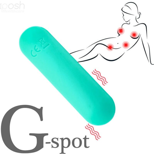 ARMONY - SPLASH JOLINE VIBRADOR DE SILICONE COM CONTROLE REMOTO 10 VIBRAÇÕES 65 X 15 CM VERDE