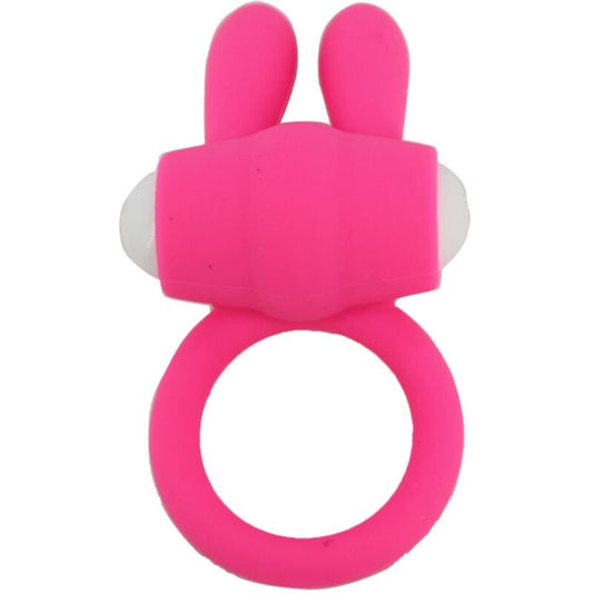 ARMONY - ANEL VIBRATÓRIO DE SILICONE ROSA MR BUNNY