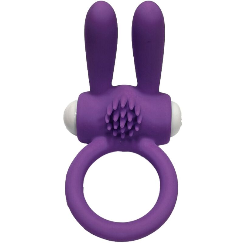 ARMONY - ANEL VIBRATÓRIO DE SILICONE ROXO MR BUNNY