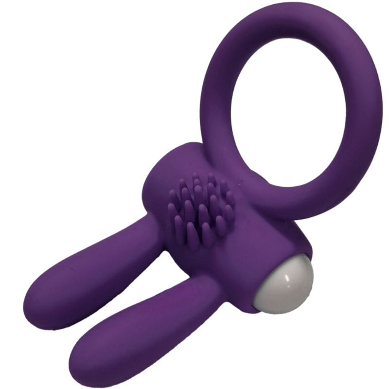 ARMONY - ANEL VIBRATÓRIO DE SILICONE ROXO MR BUNNY